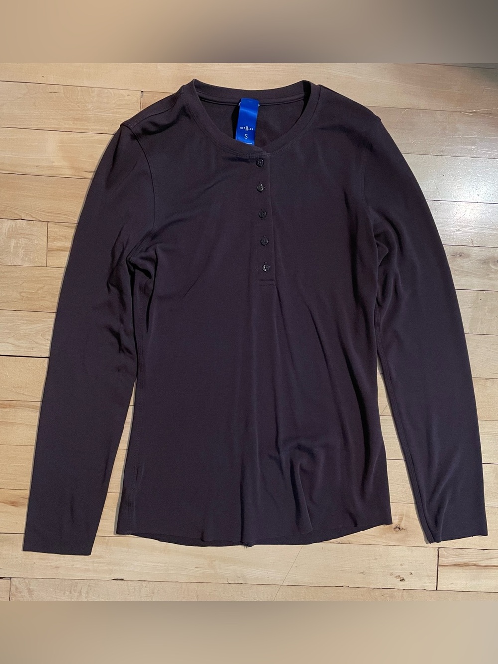 Kit and Ace Brushed Henley